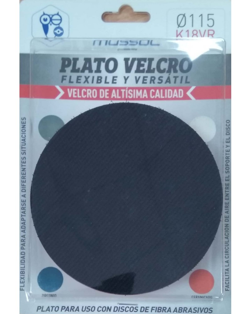 PLATO VELCRO Ø115 AMOLADORA