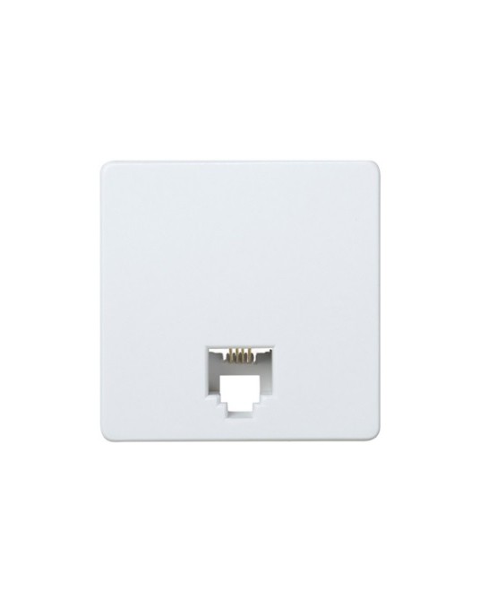 TOMA TELEFONICA CON 4 CONTACTOS RJ11 SIMON 27 BLANCO