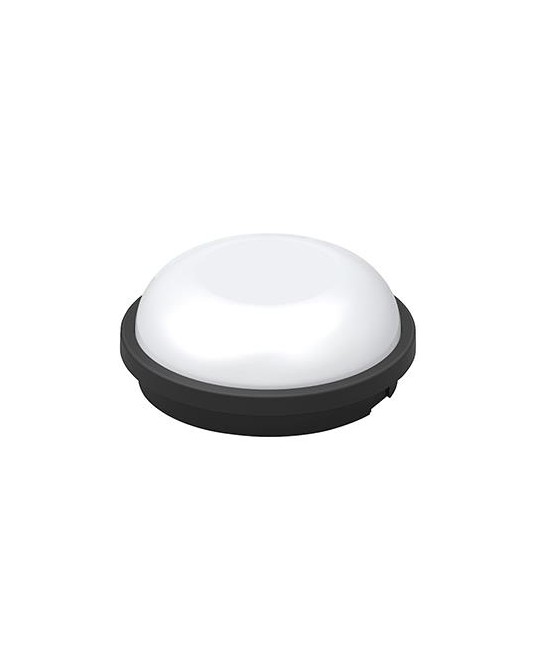 APLIQUE REDONDO LED NEGRO 20W  6400K