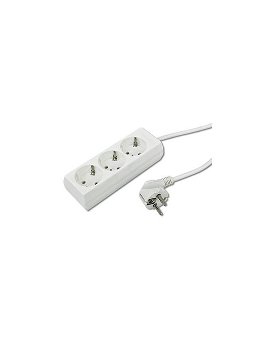 BASE 3 TOMAS  Y CABLE 3X1MM 1,5 MTS