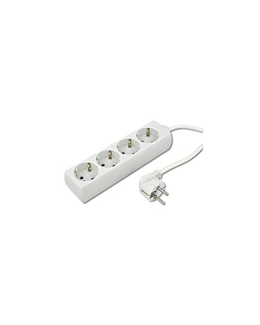 BASE 4 TOMAS  Y CABLE 3X1MM 1,5 MTS