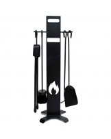 CONJUNTO CHIMENEA NEGRO