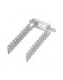 ANCLAJE DIRECTO TECHO CONTINUO 60X120MM