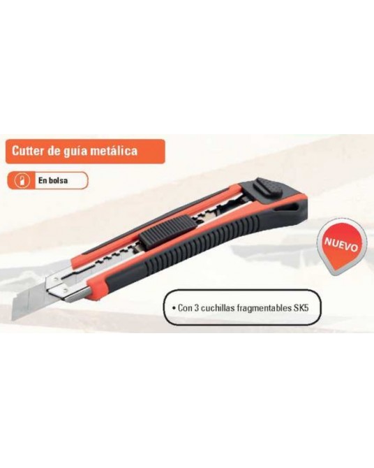 CUTTER 18 MM + 3 CUCHILLAS