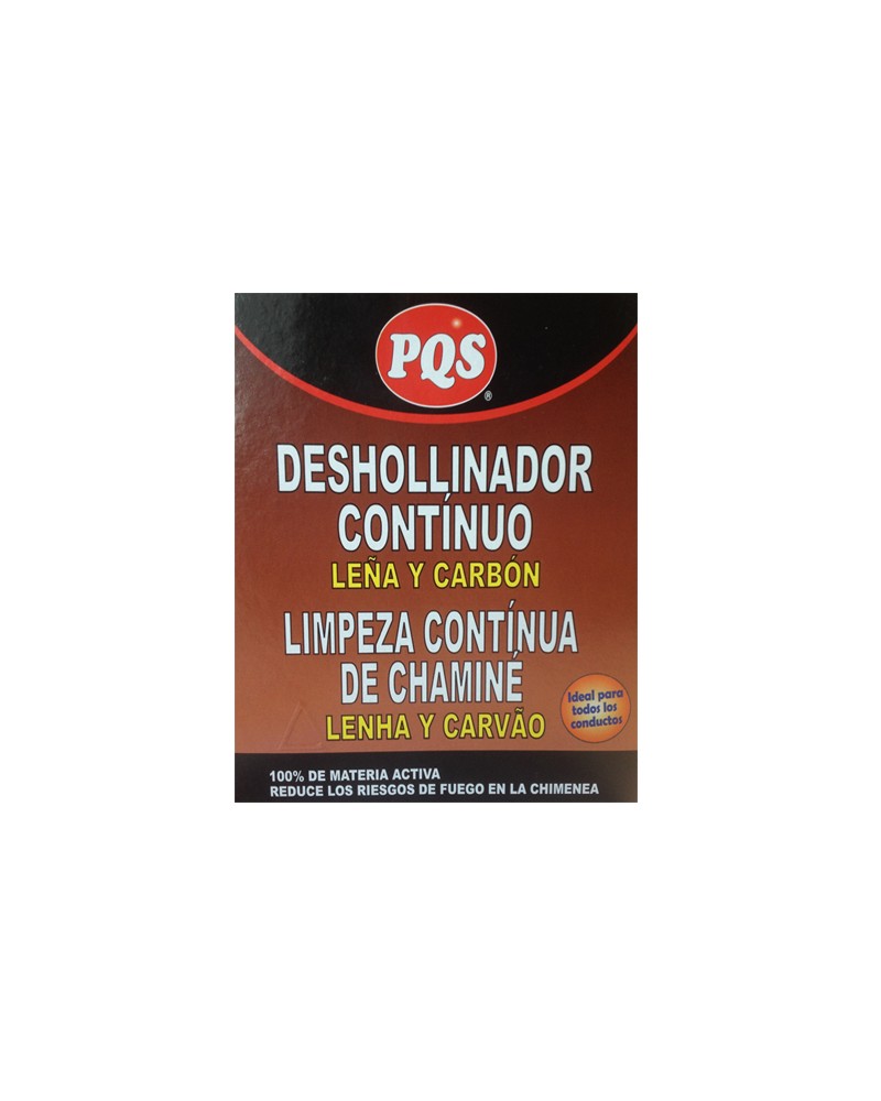 DESHOLLINADOR MANTENIMIENTO MADERA Y CARBON PQS 14 DOSIS