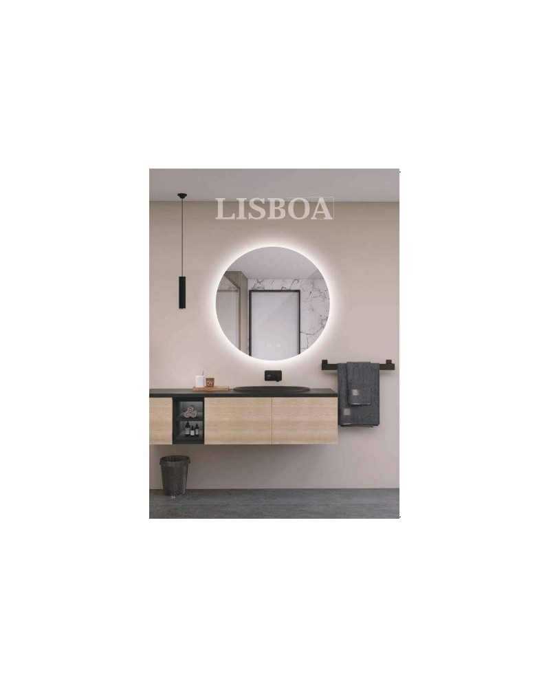 ESPEJO LISBOA Ø 60 CM ANTIVAHO RETROILUMINADO