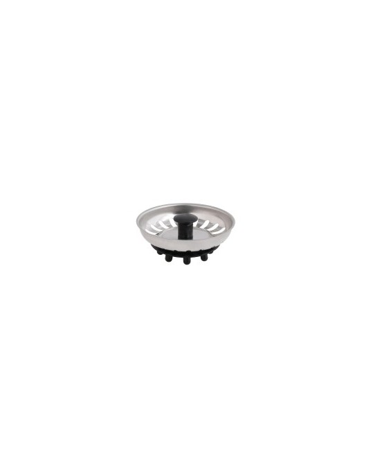 TAPON VALVULA FREGADERO CESTA INOX Ø115