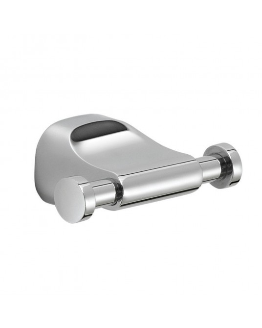 PERCHA DOBLE G-STELVIO CROMO GEDY