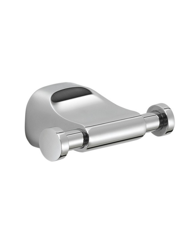 PERCHA DOBLE G-STELVIO CROMO GEDY