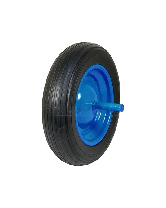 RUEDA CARRETILLA 350x8 MACIZA