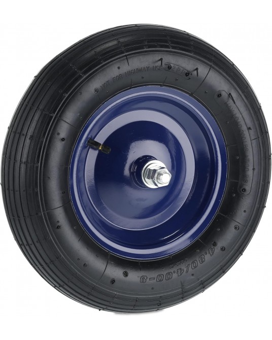 RUEDA CARRO REMOLQUE MACIZA 350X8