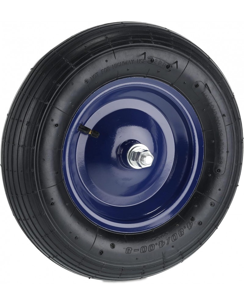 RUEDA CARRO REMOLQUE MACIZA 350X8